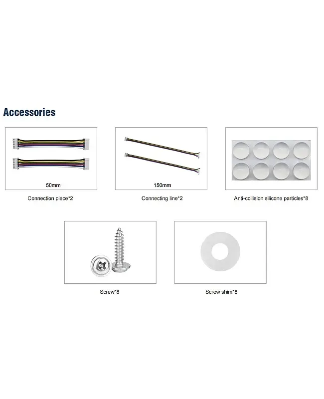 Cuttable RGB+CCT Backlighting LED Sheets detail 08