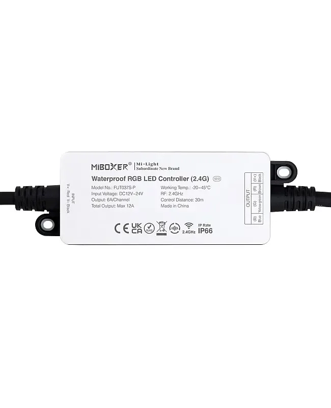 IP66 Wwatereproof RGB LED Controller Voice Control detail 03