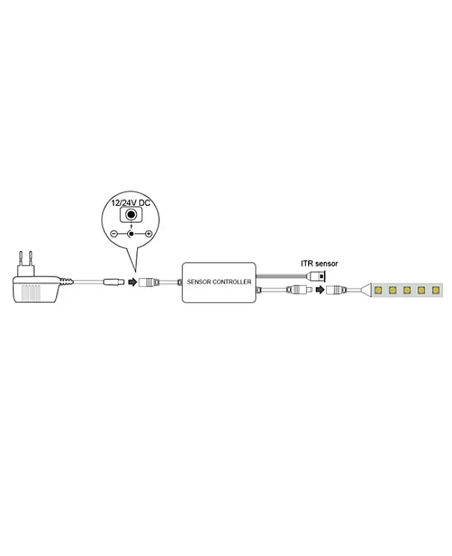 12V Mini LED Lamp Dimmer With ITR Sensor detail 07