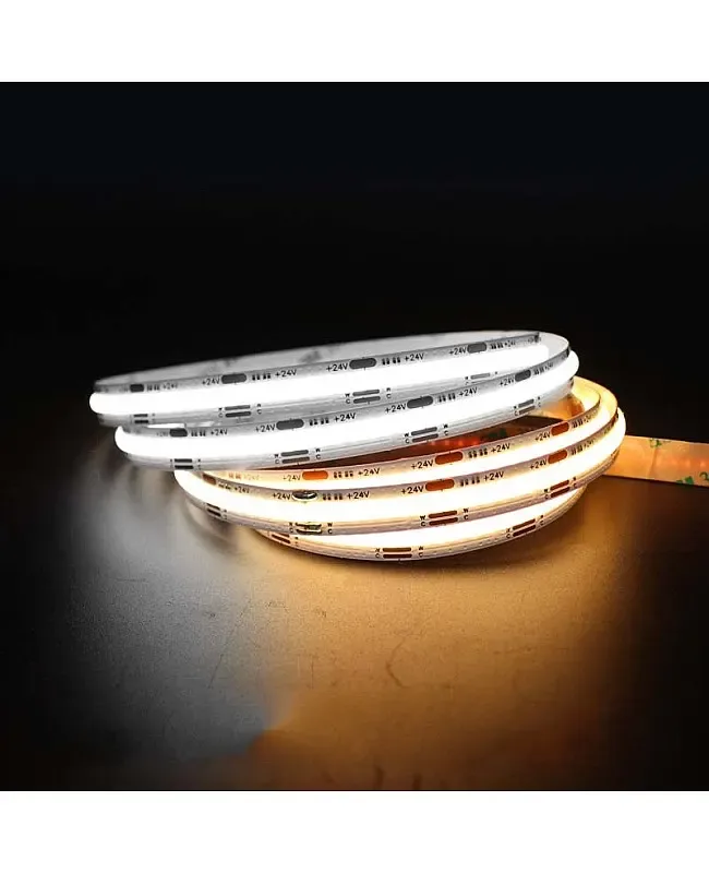 24V Tunable White COB LED Strips High CRI detail 06