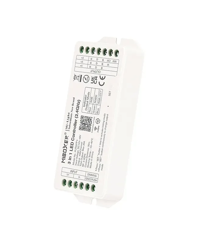 3 In 1 + LED Controller With 20A Output For RGB/RGBW/RGB+CCT detail 05