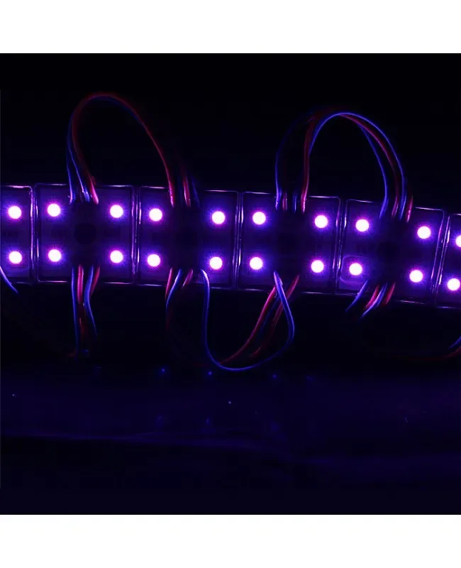 DC12V RGB 5050 LED Modules With Metal Shell 20PCS/String detail 04