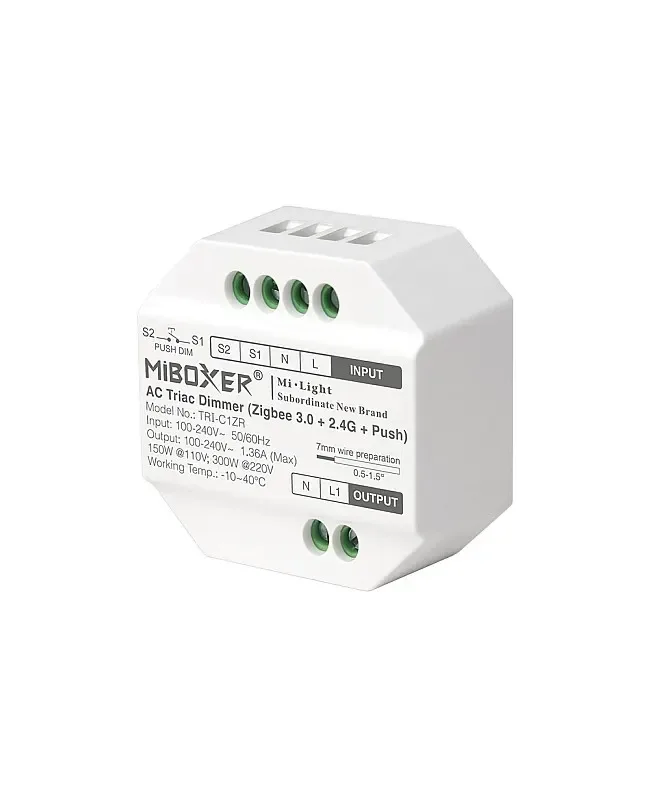 AC Triac ELV Dimmer Zigbee 3.0 For Traditional Incandescent Lights detail 02