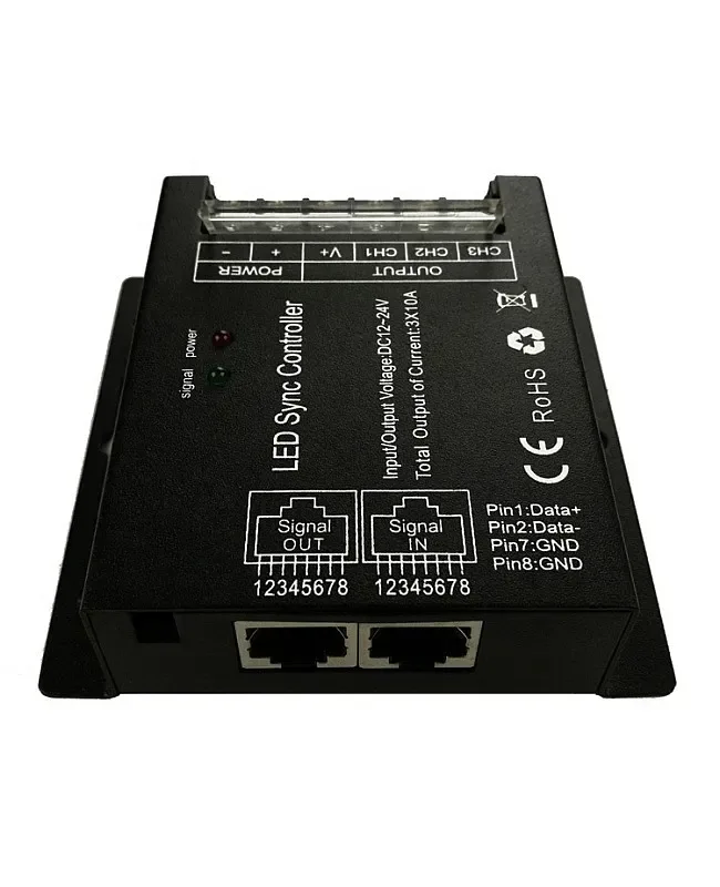 720W RGB LED Controller With RF Wireless Touch Wall Panel Remote detail 05