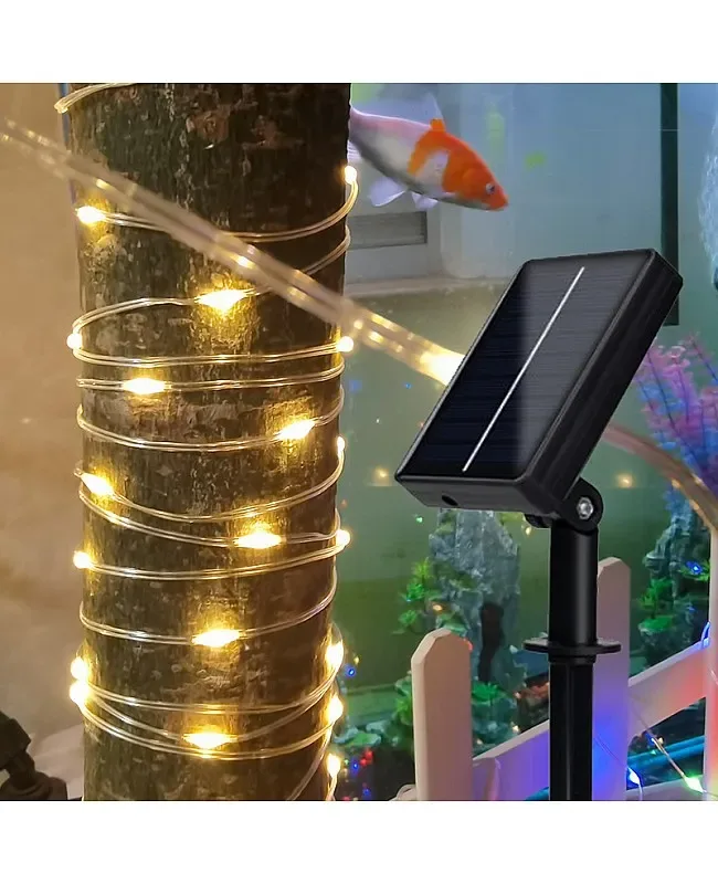 Solar Powered Rope Lights With Touch Switch detail 04