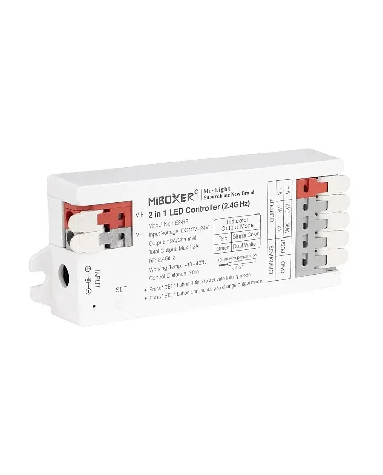 RF 2 In 1 3 Way Dimmer For Single Color/Dual White / product image