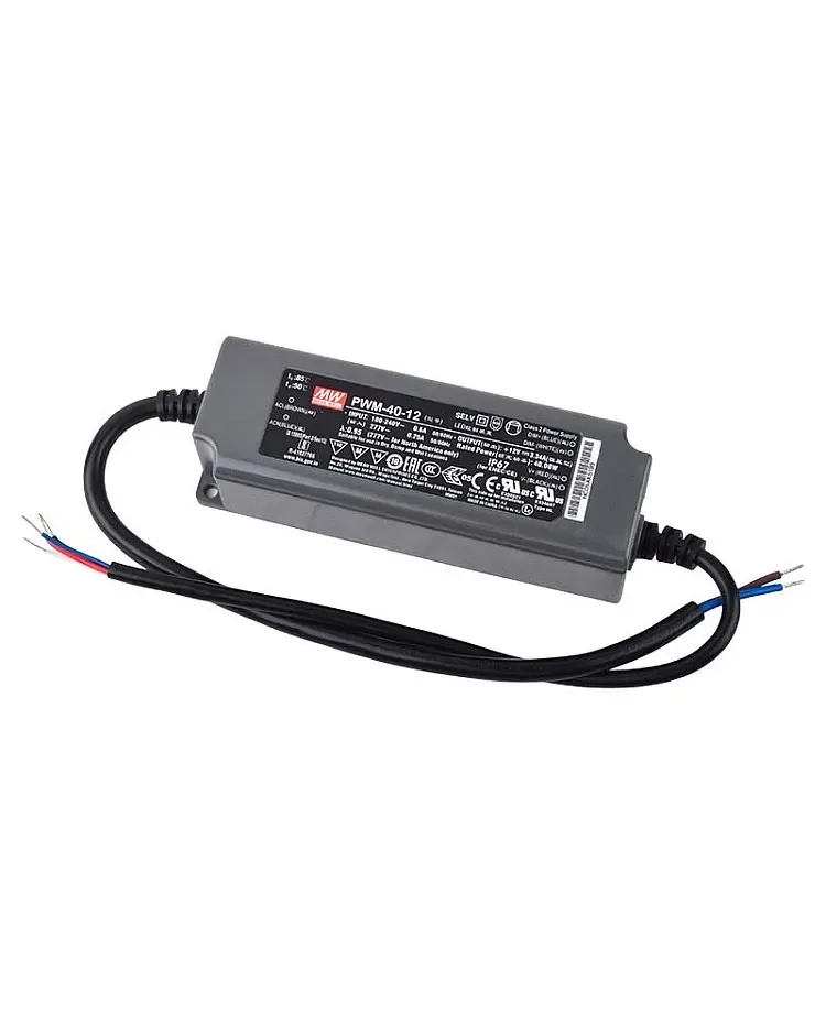 3 In 1 Dimming PWM 40W Waterproof Power Supply / product image