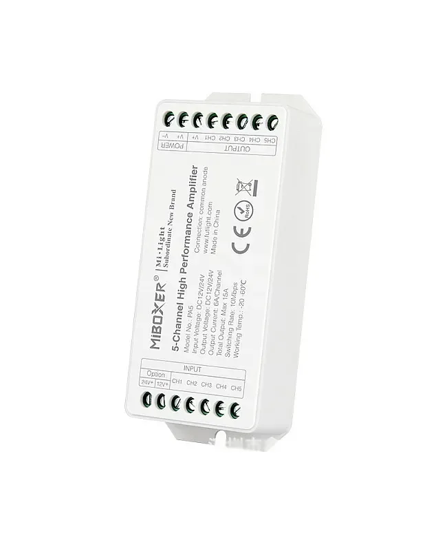 5 Channels High Performance LED RGB Amplifier detail 03