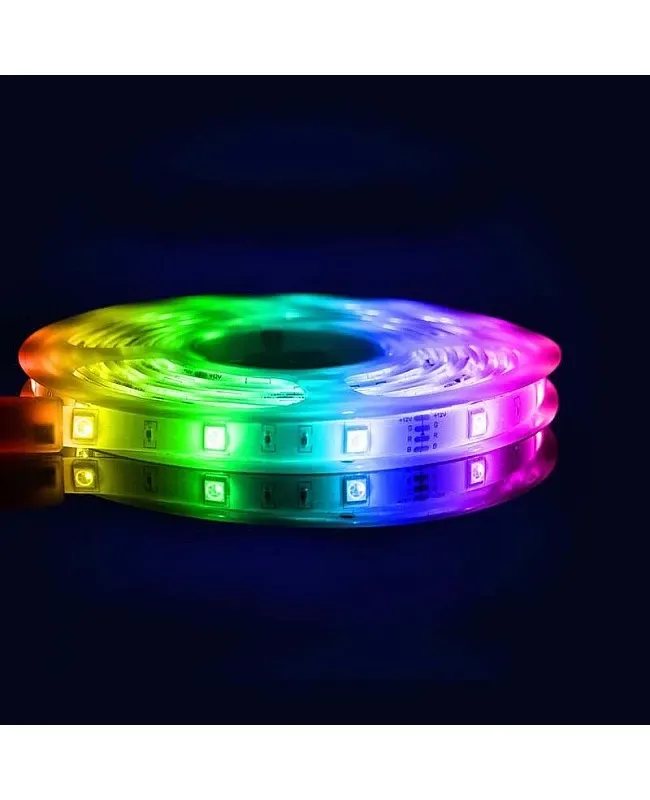 5050 RGB LED Strip Lights With WIFI Music LED Controller detail 05