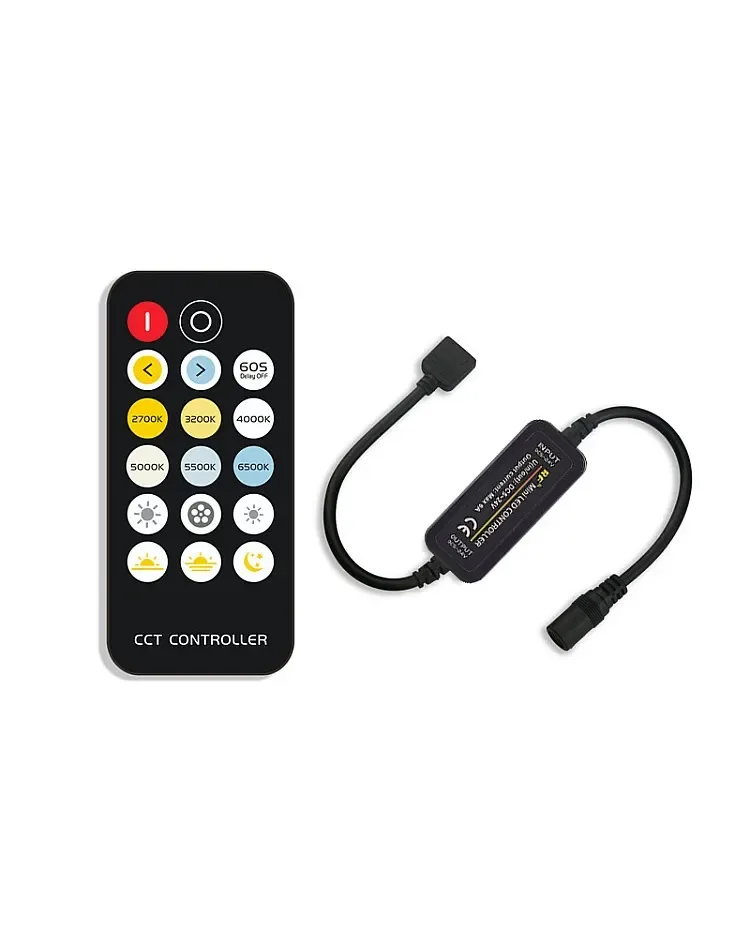 Mini Inline CCT Tunable White LED Strip Controllers / product image