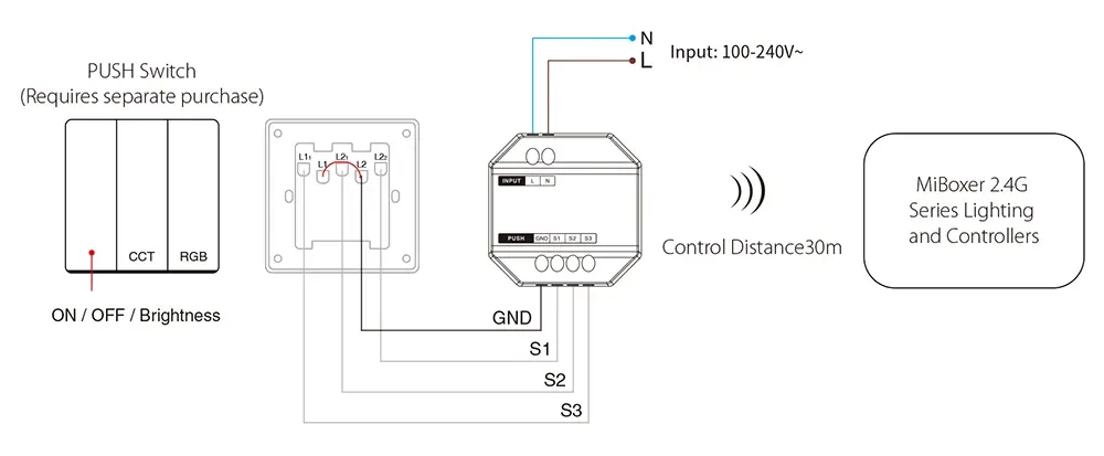 High Voltage 2.4G Wireless Dimmer detail 06