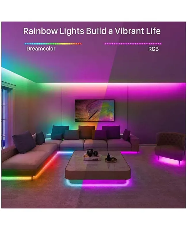 Dreamcolor LED Strip Light Kit With Music LED Controller detail 06