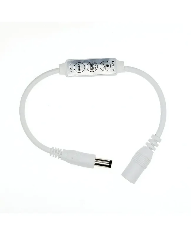 Single Color LED Mini Dimmer With DC Connector detail 04