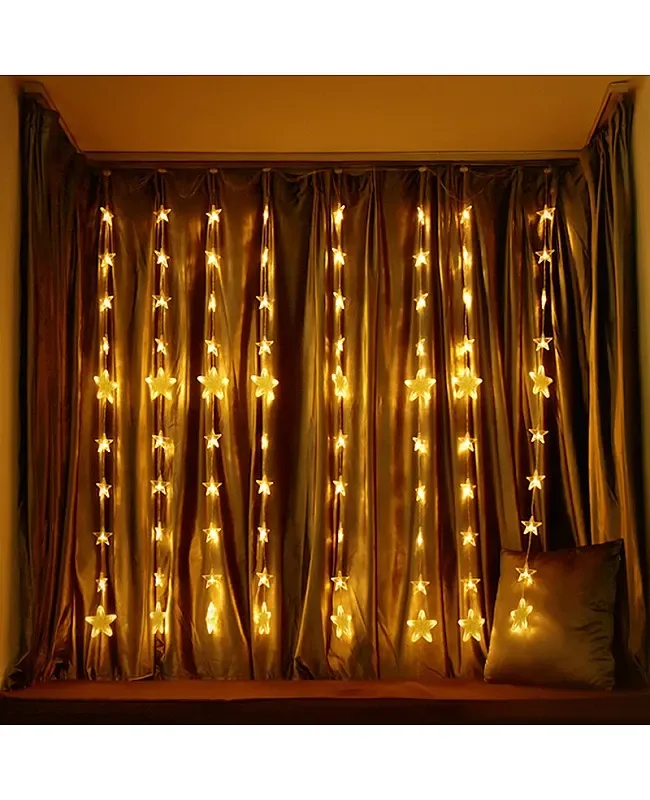Star Style 144 PCS LED Xmas Lights With RF Remote detail 05