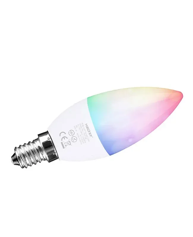 RGBWW LED Candle Bulb With Base detail 05