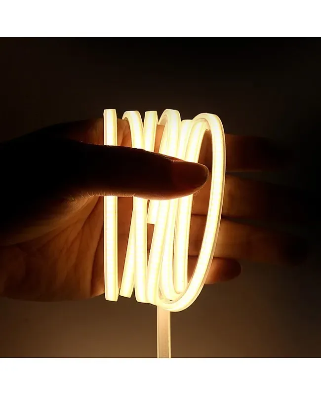 DC24V IP68 Waterproof COB LED Tape Light detail 04