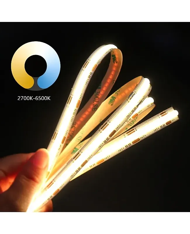 Tunable White COB LED Strip 24V Dimmable detail 04