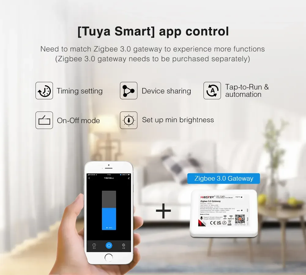 AC Triac ELV Dimmer Zigbee 3.0 For Traditional Incandescent Lights detail 13