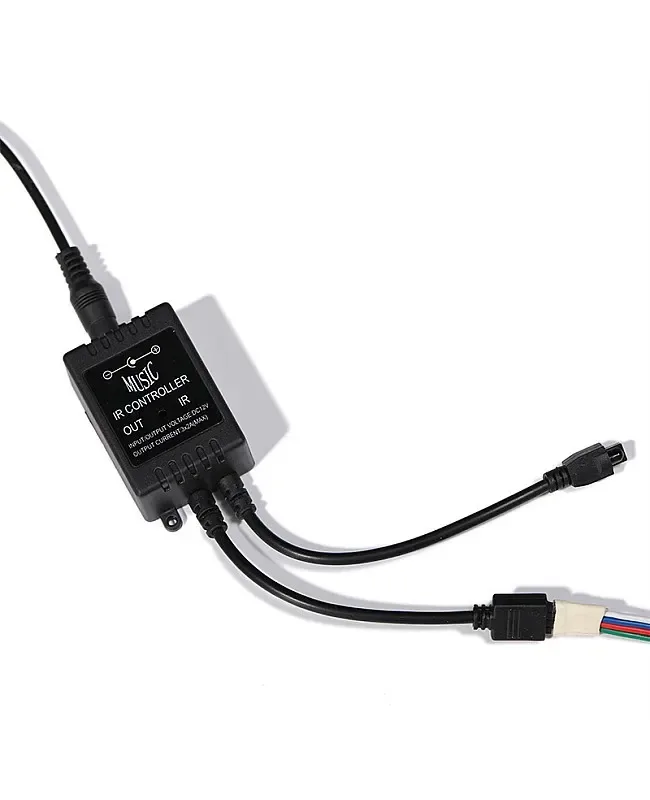 DC12V 72W IR Music LED Controller With 20 Keys Remote Control detail 05
