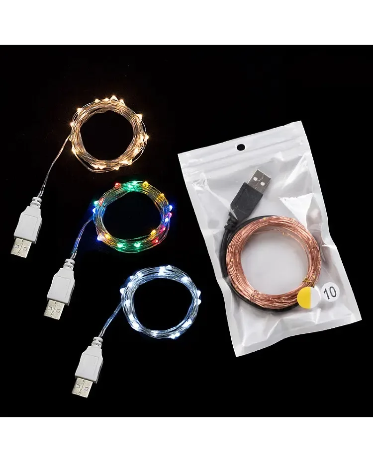 USB Copper Wire Fairy Lights / product image