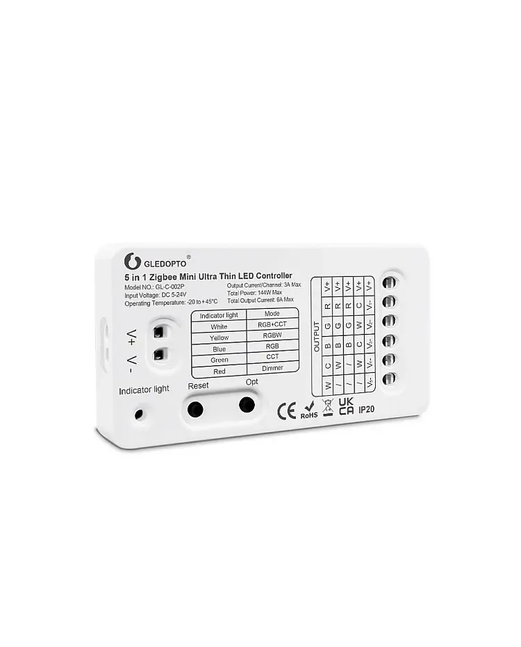 5 In 1 Ultra Mini Zigbee Controller / product image