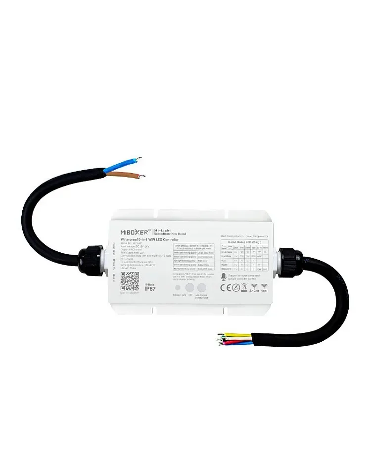 WP Waterproof 5 In 1 RGB WiFi Controller / product image