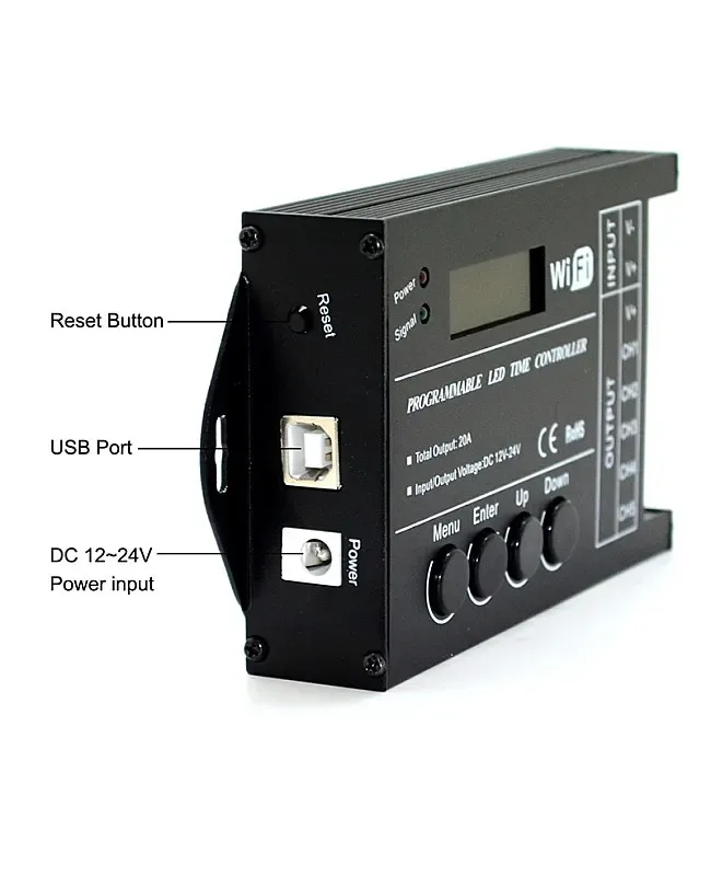 WiFi Programmable LED Time Controller detail 09