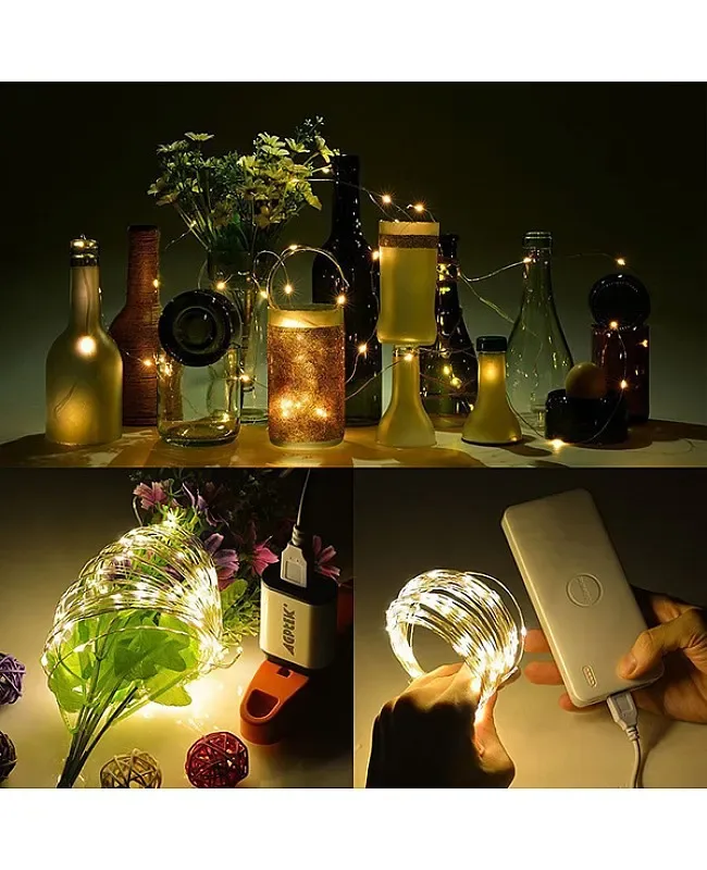 Copper Wire LED String Lighting detail 06