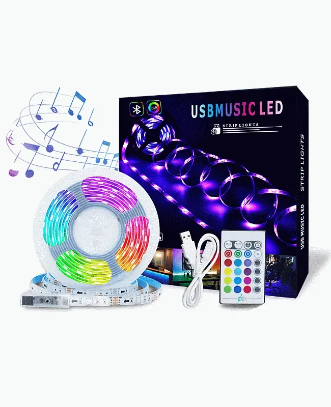 DC5V USB RGB TV Light Strip detail 02