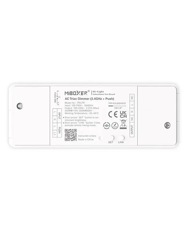 500W RF Push AC Triac Dimmer APP Control detail 02