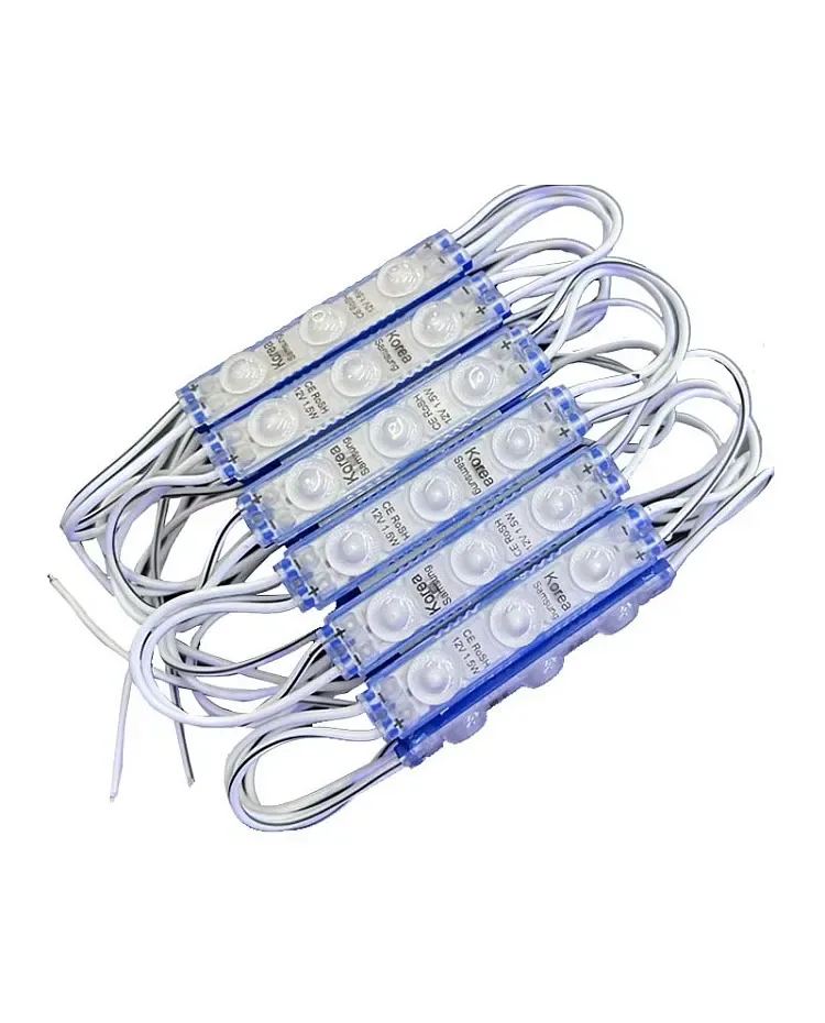 Waterproof White LED Modules With Lenses For Light Boxes / product image