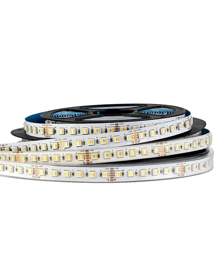 5 In 1 Waterproof 24V RGBCCT LED Strips 96LEDs/M 16.4FT / product image