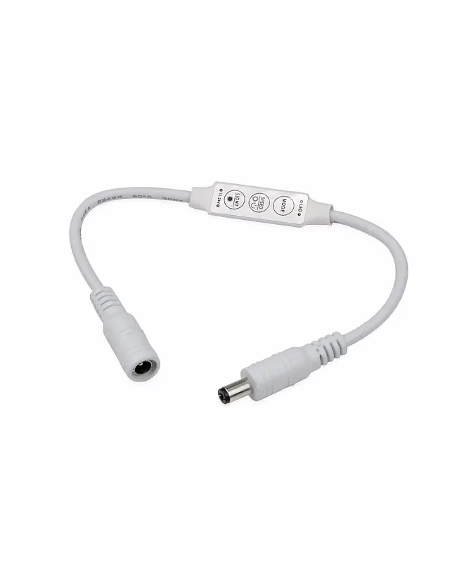 Single Color LED Mini Dimmer With DC Connector detail 03