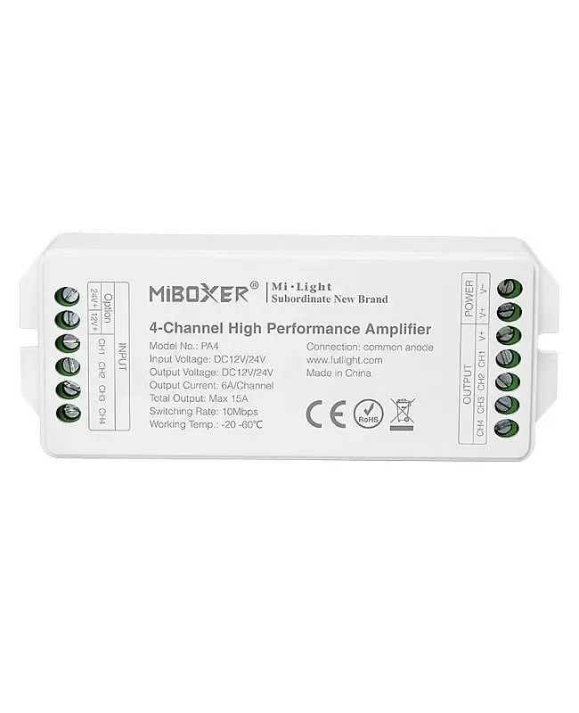 4 Channel High Speed RGBW Amplifier detail 02