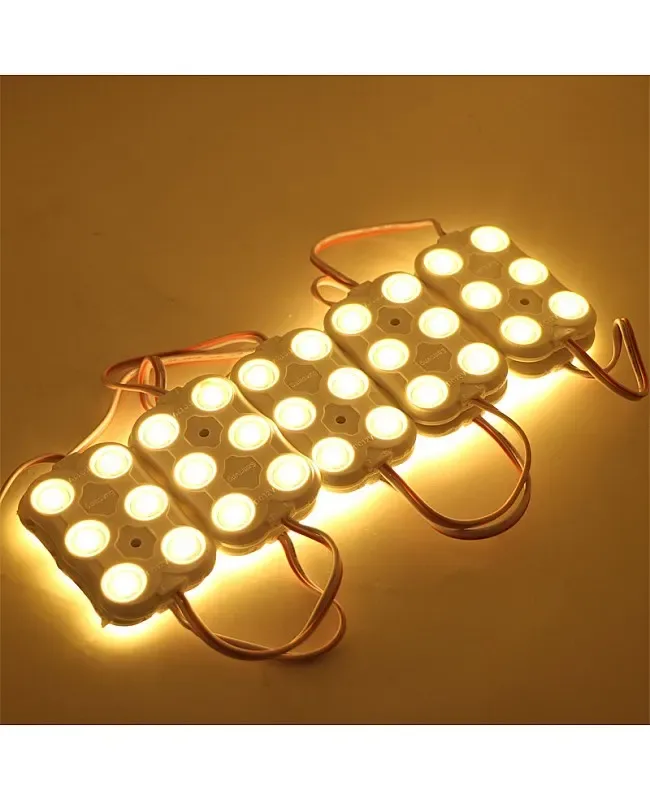 Waterproof Injection 6 LED SMD Module With Lens detail 11