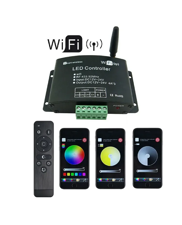 4G 288W LED WIFI Controller With RF Remote / product image