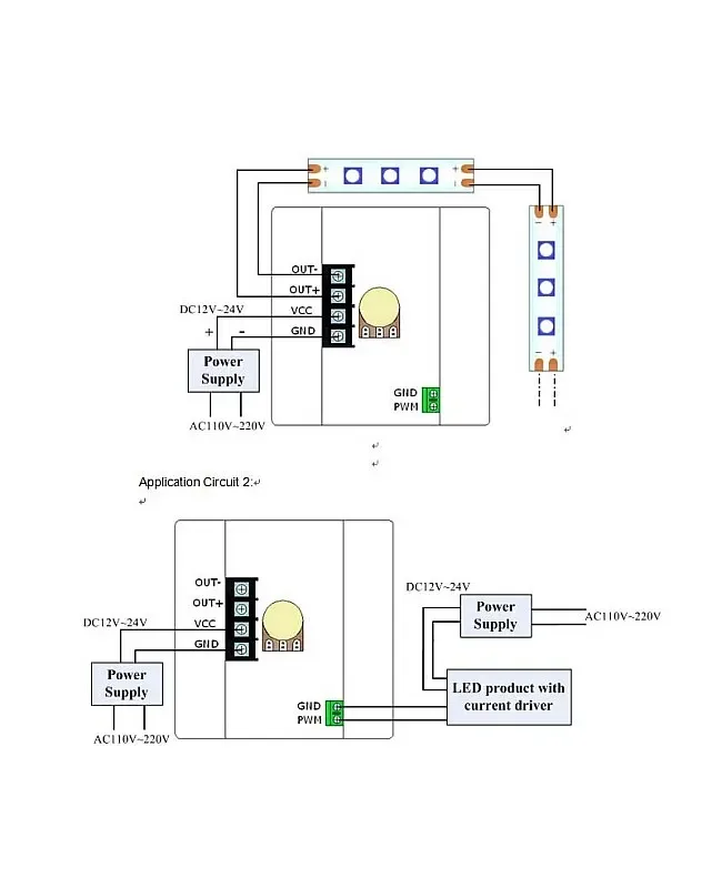 IR LED Dimmer For LED Lights detail 06