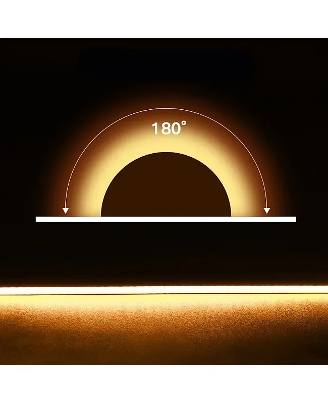Super Slim 2MM 12V Strip LED COB Dotless detail 12