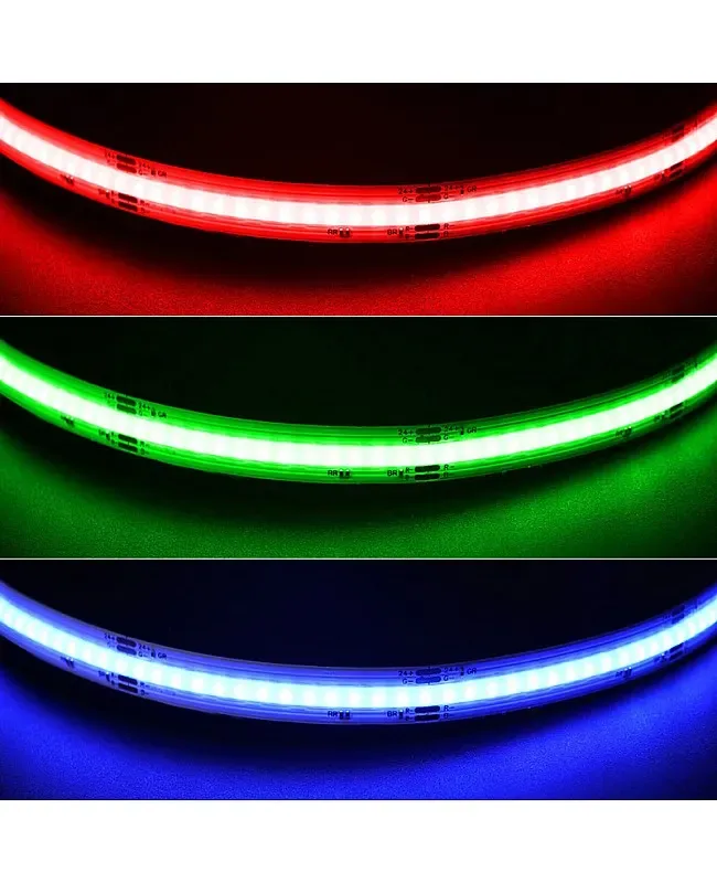 Seamless RGB COB LED Tape High CRI DC12V/24V detail 05