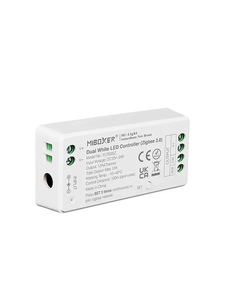 Dual White CCT Zigbee LED Dimmer 24V / product image