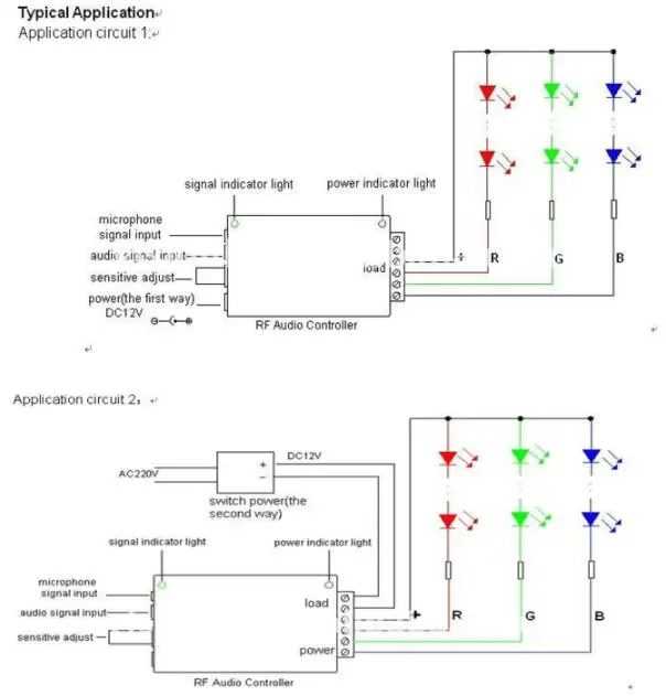 DC12V RF RGB LED Controller detail 04