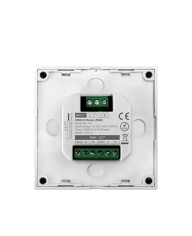 X3 RGB DMX Wall Controller detail 06