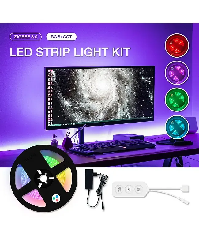 Zigbee RGB LED Light Strip Kit detail 04