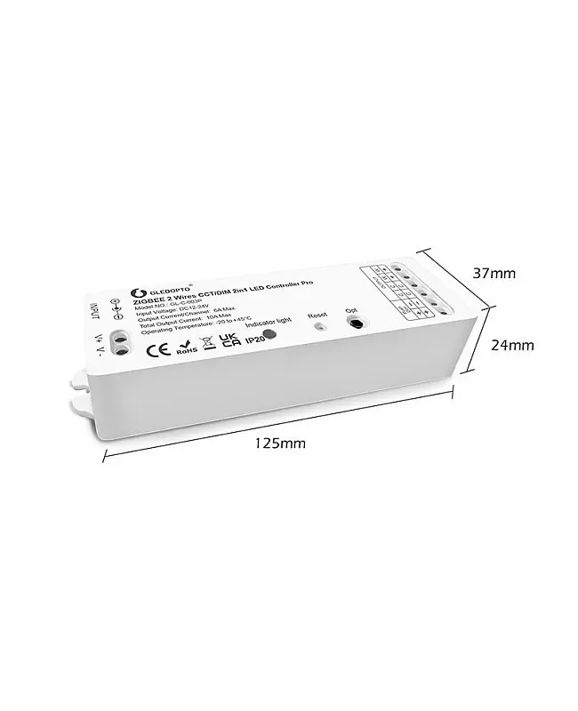 GL C 2 Wires CCT/Dim 2 in 1 Zigbee LED Controller detail 03