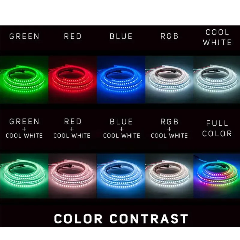 Pixel Individually Addressable 4 In 1 RGBW SK6812 LED Strip detail 11