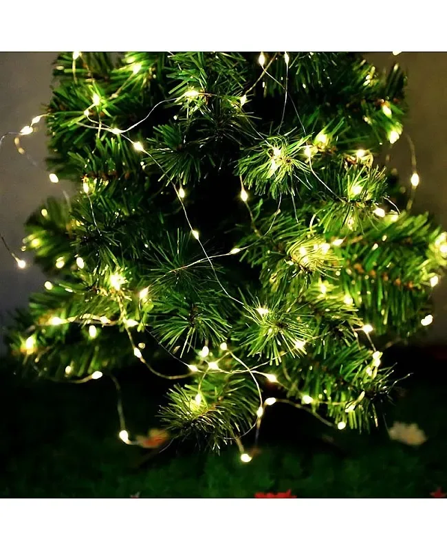 Solar Powered Outdoor Fairy String Lights With Remote Control detail 08