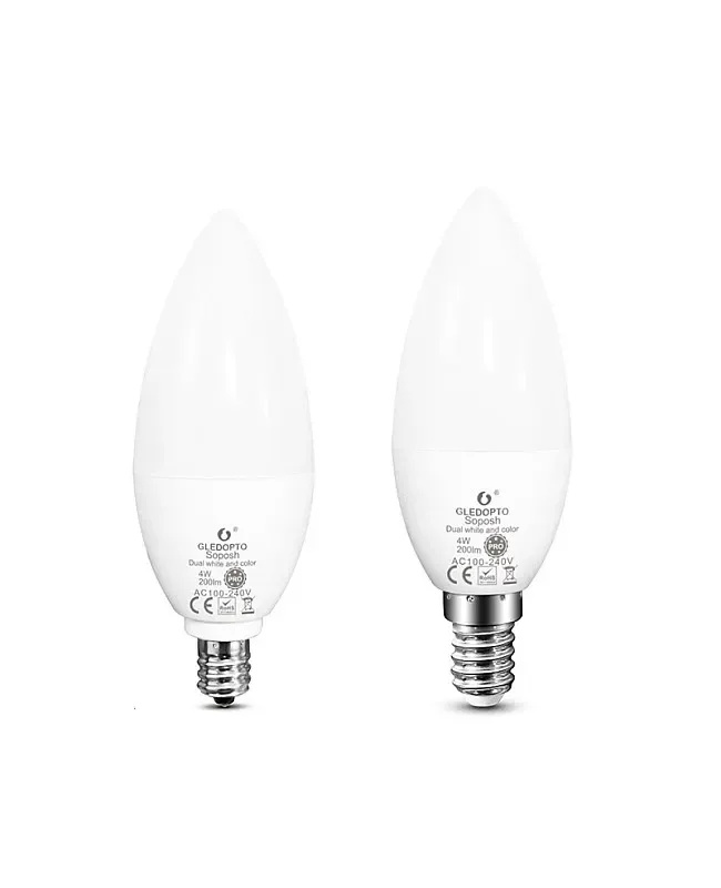 4W RGB+CCT Candle Light Bulb Pro detail 02