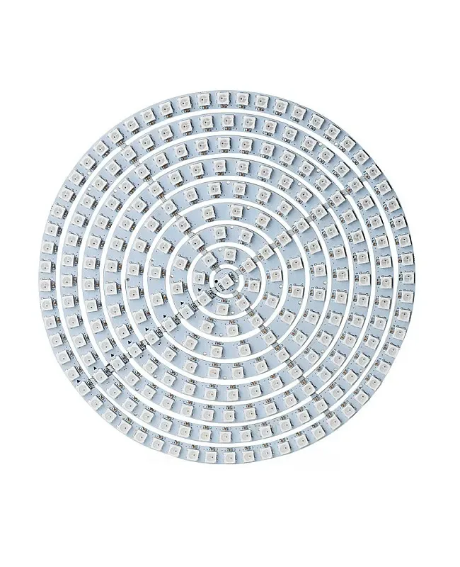 5V Addressable 37/93/241 LEDs WS2812B RGB Matrix LED Panels detail 02
