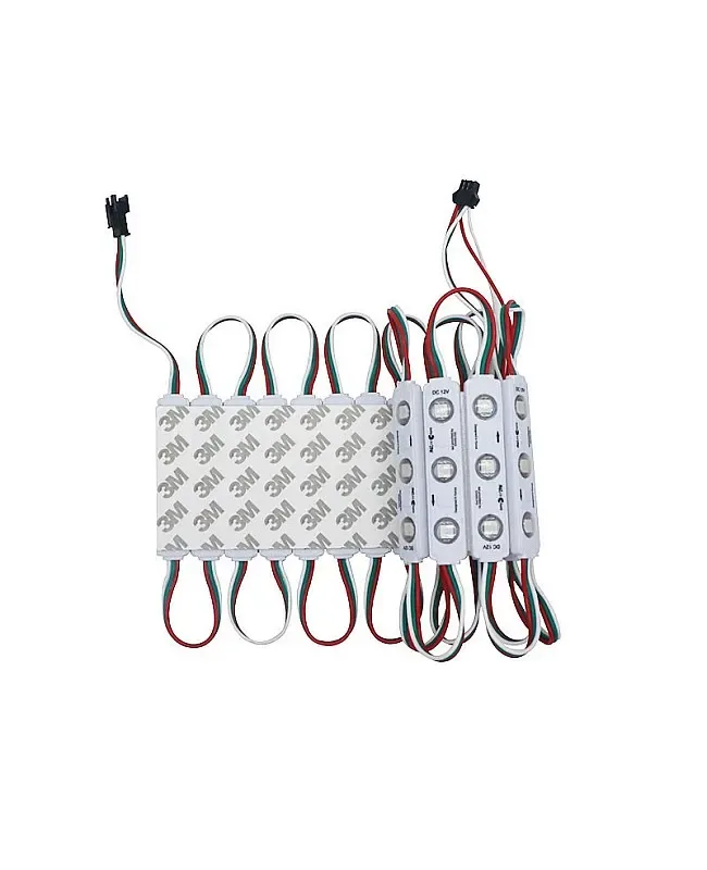IP65 Waterproof Injection WS8211 5050 Dreamcolor RGB LED Module detail 04
