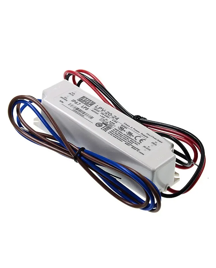 20W Waterproof 12V DC Power Supply Single Output / product image